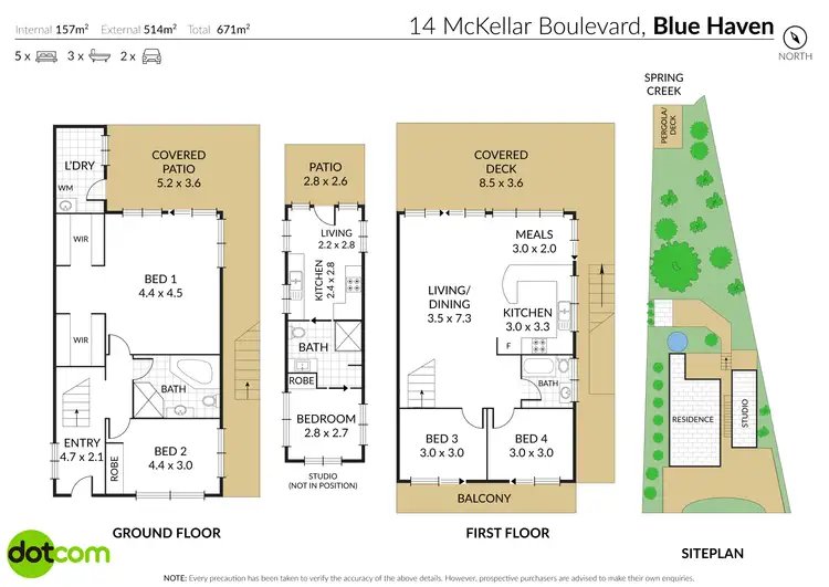 Floorplan of Homely house listing, 14 McKellar Boulevard, Blue Haven NSW 2262