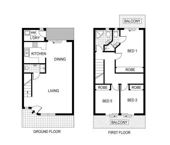 Floorplan of Homely unit listing, 1/8 Loy Place, Rosebery NT 832