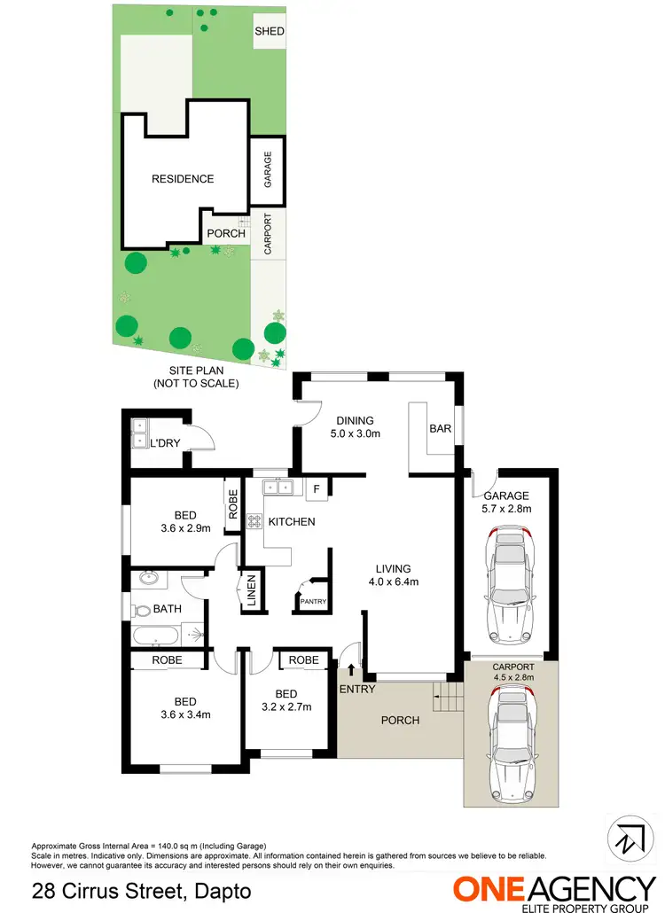 Floorplan of Homely house listing, 28 Cirrus Street, Dapto NSW 2530