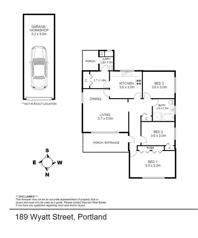 Floorplan of Homely house listing, 189 Wyatt Street, Portland VIC 3305