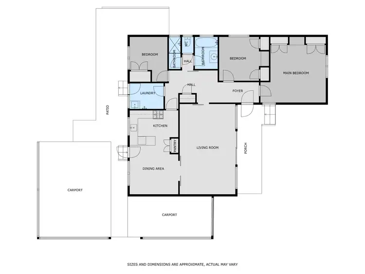 Floorplan of Homely house listing, 450 Union Road, Lavington NSW 2641