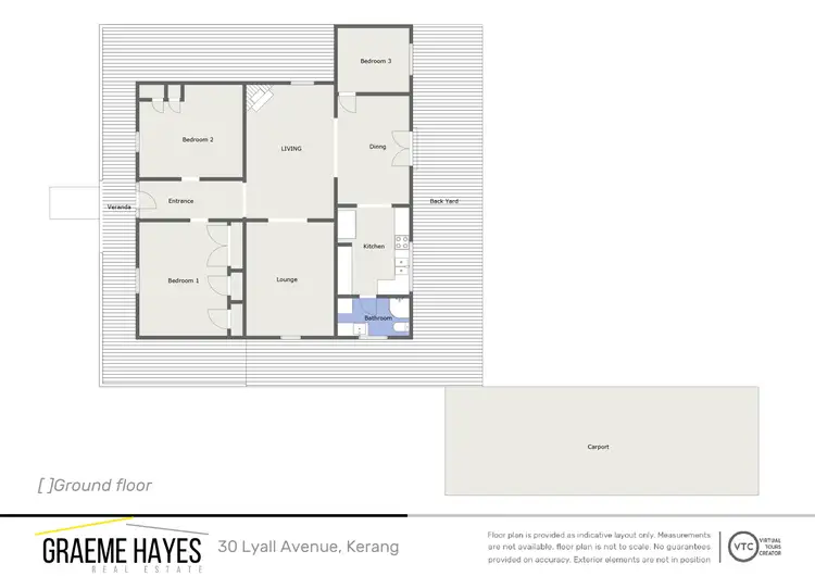 Floorplan of Homely house listing, 30 Lyall Avenue, Kerang VIC 3579