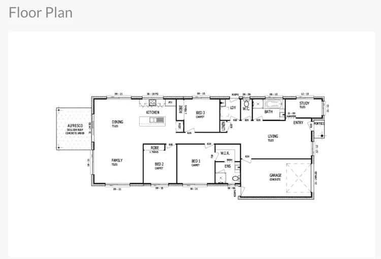 Floorplan of Homely house listing, Address available on request