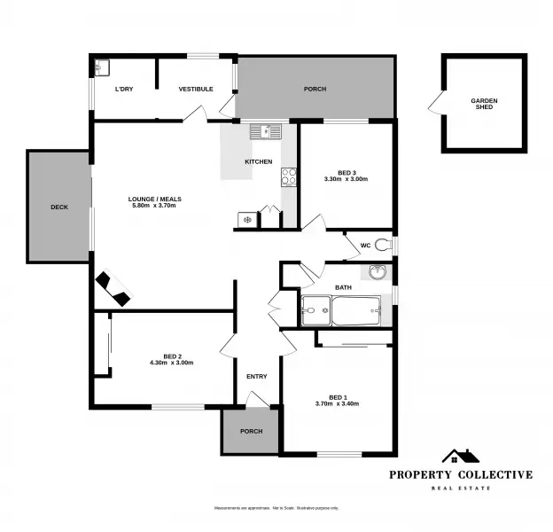 Floorplan of Homely house listing, 13 Bridge Road, Beechworth VIC 3747