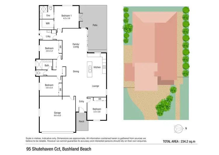 Floorplan of Homely house listing, 95 Shutehaven Circuit, Bushland Beach QLD 4818