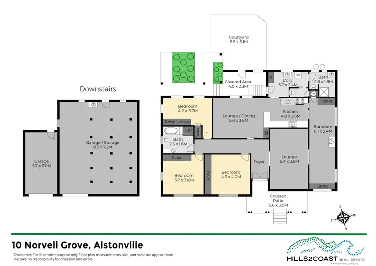 Floorplan of Homely house listing, 10 Norvell Grove, Alstonville NSW 2477