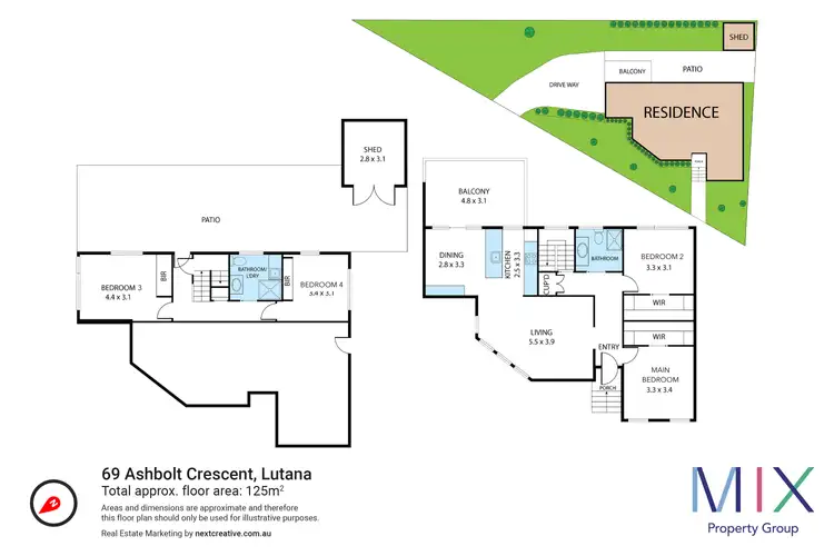 Floorplan of Homely house listing, 69 Ashbolt Crescent, Lutana TAS 7009
