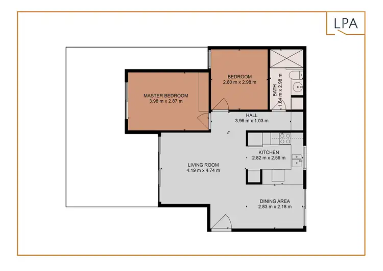 Floorplan of Homely apartment listing, 7/90 - 110 Boomerang Drive, Boomerang Beach NSW 2428