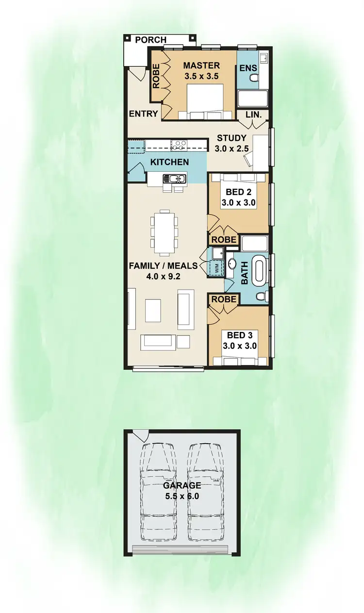 Floorplan of Homely house listing, LOT 726/13 Skinny Walk, Diggers Rest VIC 3427