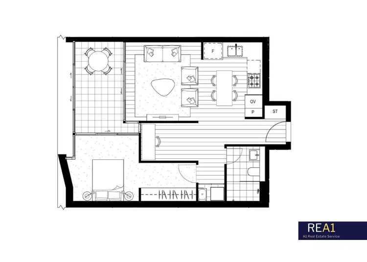 Floorplan of Homely apartment listing, 1508/23 Halifax Street, Macquarie Park NSW 2113