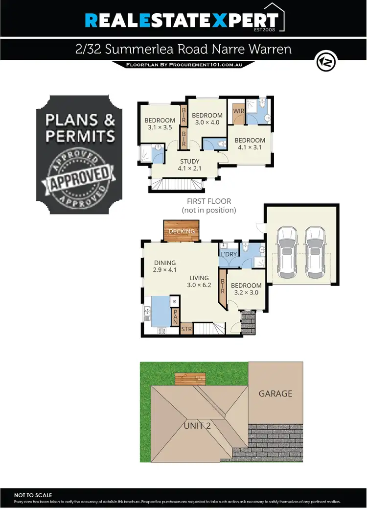 Floorplan of Homely house listing, 32 Summerlea Road, Narre Warren VIC 3805
