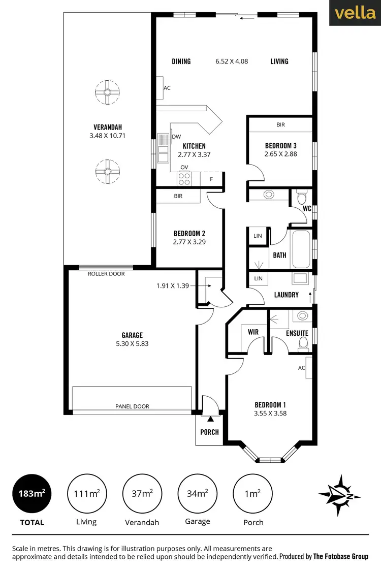 Floorplan of Homely house listing, 1B McKay Avenue, Windsor Gardens SA 5087