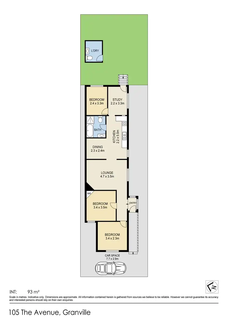 Floorplan of Homely house listing, 105 The Avenue, Granville NSW 2142