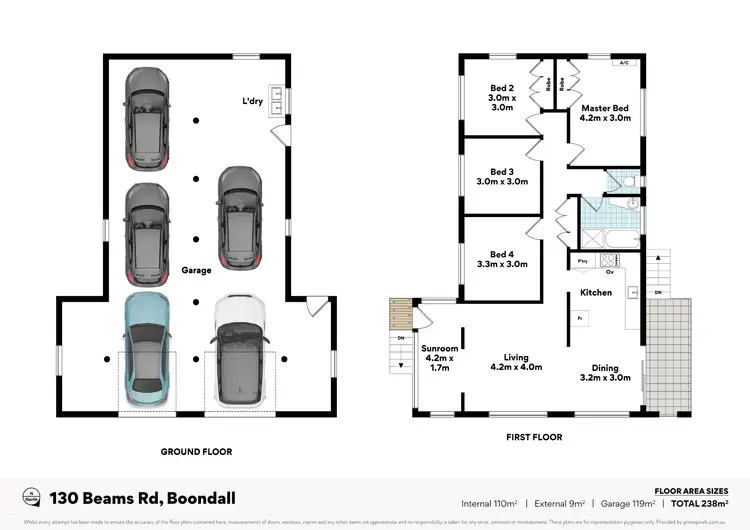 Floorplan of Homely house listing, 130 Beams Road, Boondall QLD 4034