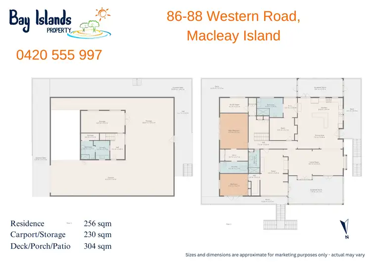 Floorplan of Homely house listing, 86 Western Road, Macleay Island QLD 4184
