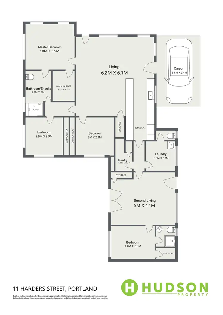 Floorplan of Homely house listing, 11 Harders Street, Portland VIC 3305