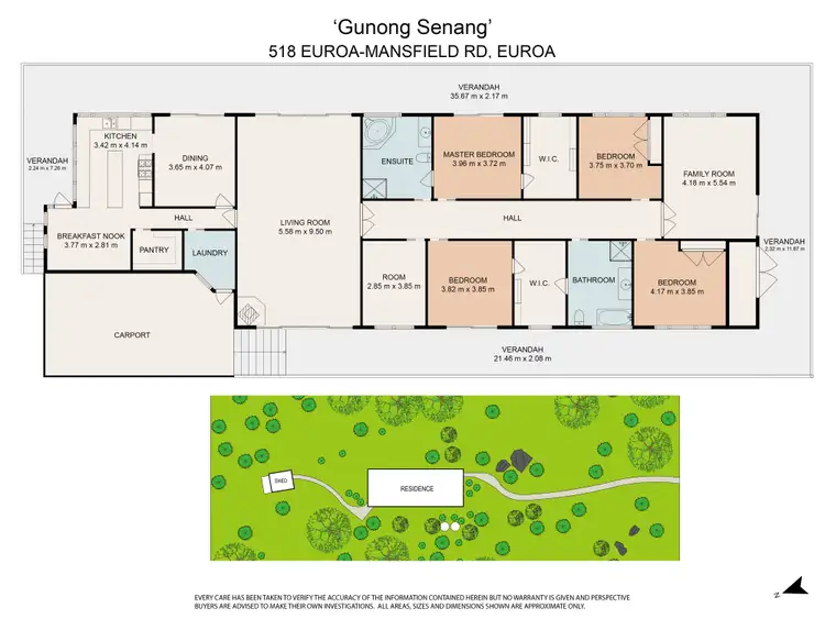 Floorplan of Homely rural property listing, 518 Euroa - Mansfield Road, Euroa VIC 3666