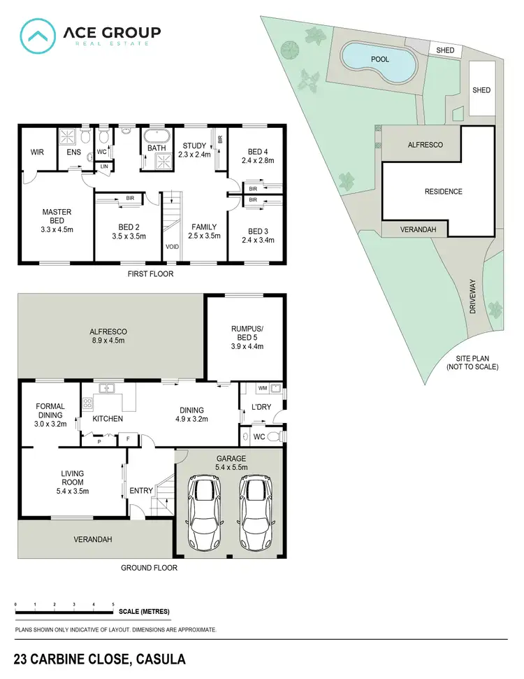 Floorplan of Homely house listing, 23 Carbine Close, Casula NSW 2170
