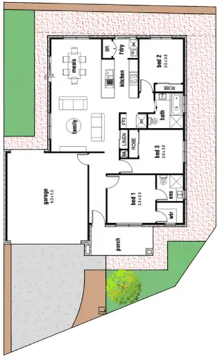 Floorplan of Homely house listing, 49 Tran Avenue, Diggers Rest VIC 3427