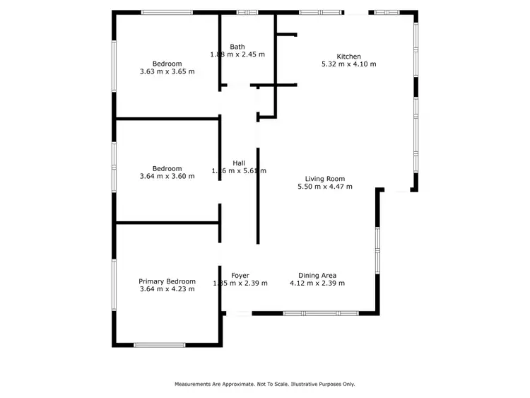 Floorplan of Homely house listing, 353 Lake Road, Natimuk VIC 3409