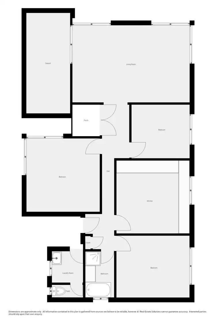 Floorplan of Homely house listing, 94 & 94A Otway Street, Portland VIC 3305