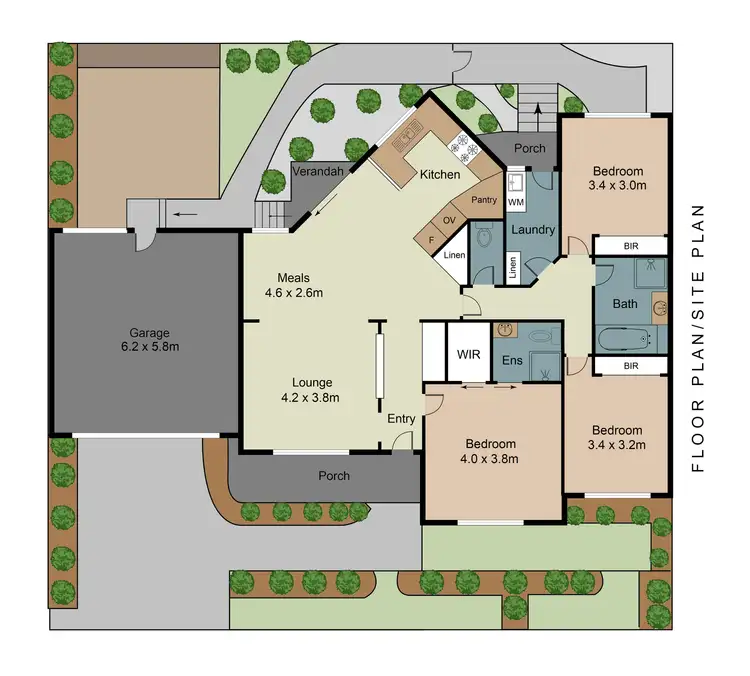 Floorplan of Homely house listing, 10 Alain Avenue, South Morang VIC 3752