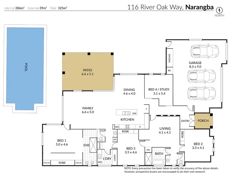 Floorplan of Homely house listing, 116 River Oak Way, Narangba QLD 4504