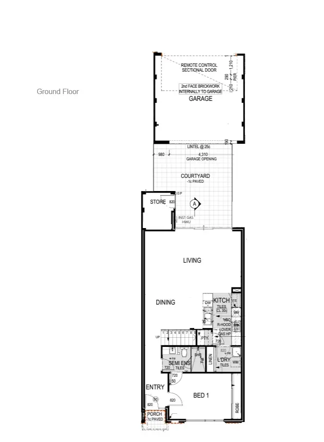 Floorplan of Homely house listing, 8 Handford Place, Orelia WA 6167