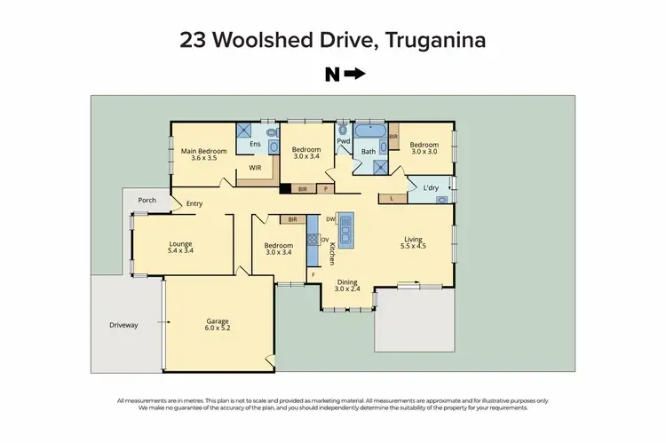 Floorplan of Homely house listing, 23 Woolshed Drive, Truganina VIC 3029