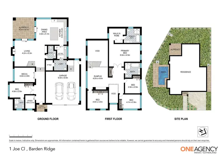 Floorplan of Homely house listing, 1 Joe Close, Barden Ridge NSW 2234