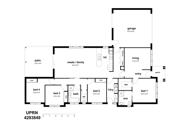 Floorplan of Homely house listing, Address available on request