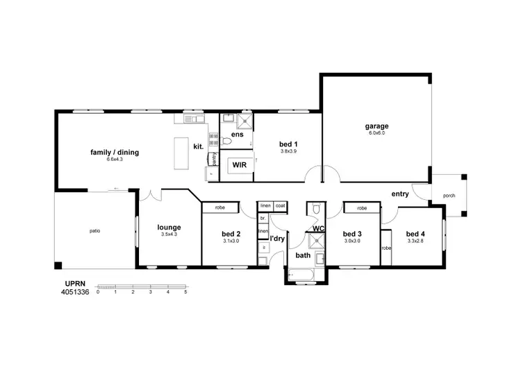 Floorplan of Homely house listing, Address available on request