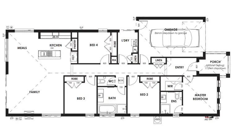 Floorplan of Homely house listing, Address available on request