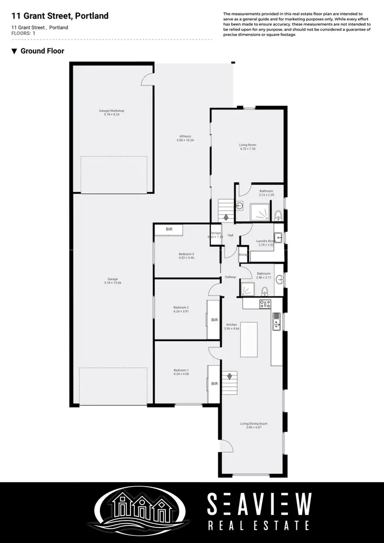 Floorplan of Homely house listing, 11 Grant Street, Portland VIC 3305