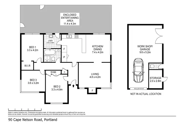 Floorplan of Homely house listing, 90 Cape Nelson Road, Portland VIC 3305