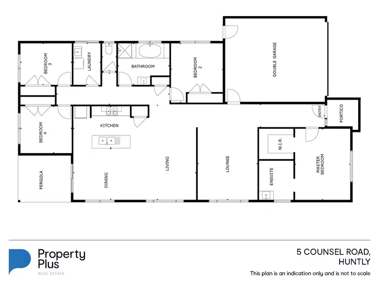 Floorplan of Homely house listing, 5 Counsel Road, Huntly VIC 3551