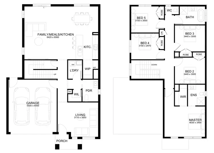 Floorplan of Homely house listing, Lot 05001 McNaughton Crescent, Berwick VIC 3806