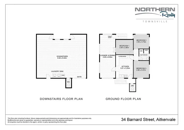 Floorplan of Homely house listing, 34 Barnard Street, Aitkenvale QLD 4814