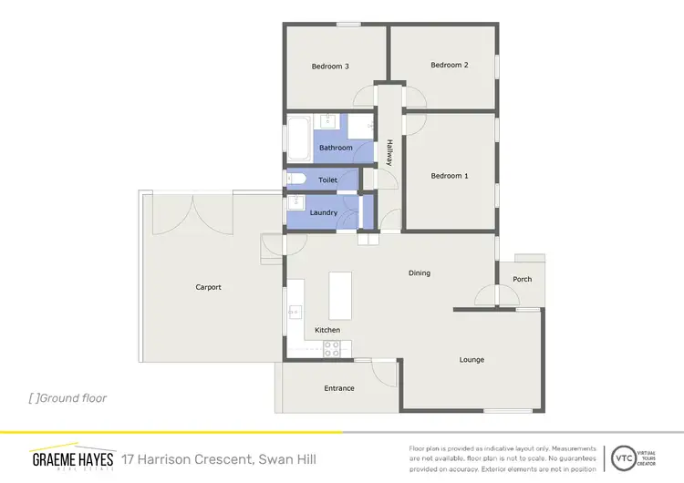 Floorplan of Homely house listing, 17 Harrison Crescent, Swan Hill VIC 3585