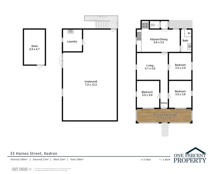 Floorplan of Homely house listing, 33 Haines Street, Kedron QLD 4031