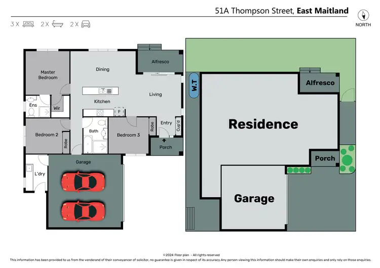 Floorplan of Homely house listing, 51A Thompson Street, East Maitland NSW 2323