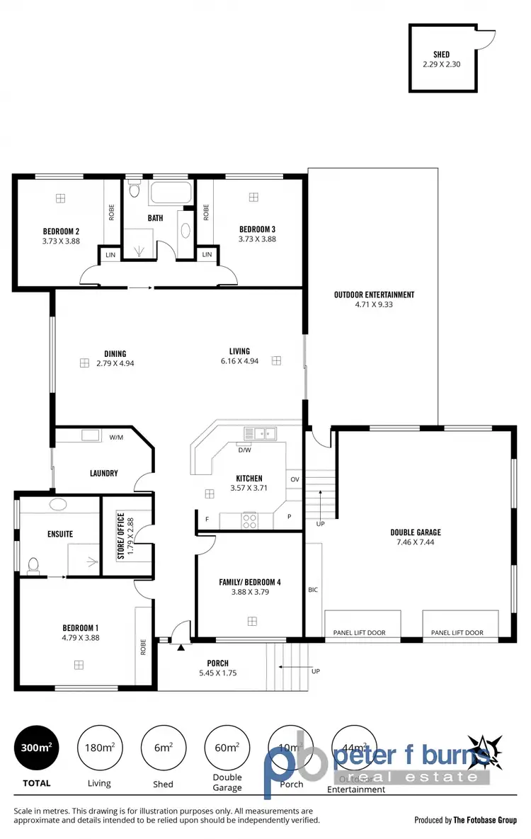 Floorplan of Homely house listing, 22 Allworth Drive, Happy Valley SA 5159
