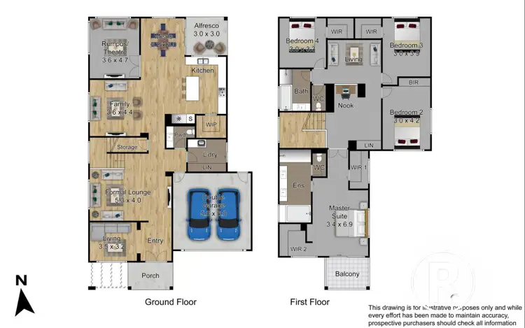 Floorplan of Homely house listing, 14 Taradale Street, Cranbourne North VIC 3977