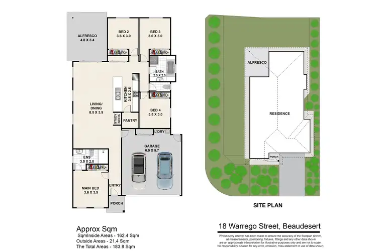 Floorplan of Homely house listing, 18 Warrego Street, Beaudesert QLD 4285