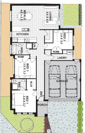 Floorplan of Homely house listing, 30 Violetta Blvd., Diggers Rest VIC 3427