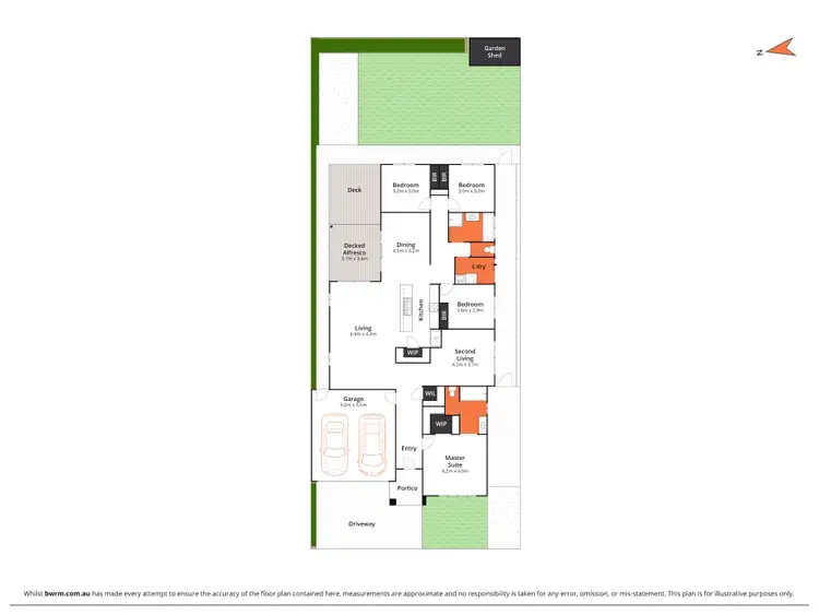 Floorplan of Homely house listing, 7 Restful Way, Armstrong Creek VIC 3217