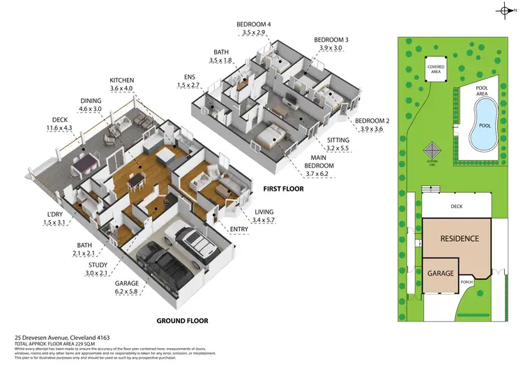 Floorplan of Homely house listing, 25 Drevesen Avenue, Cleveland QLD 4163