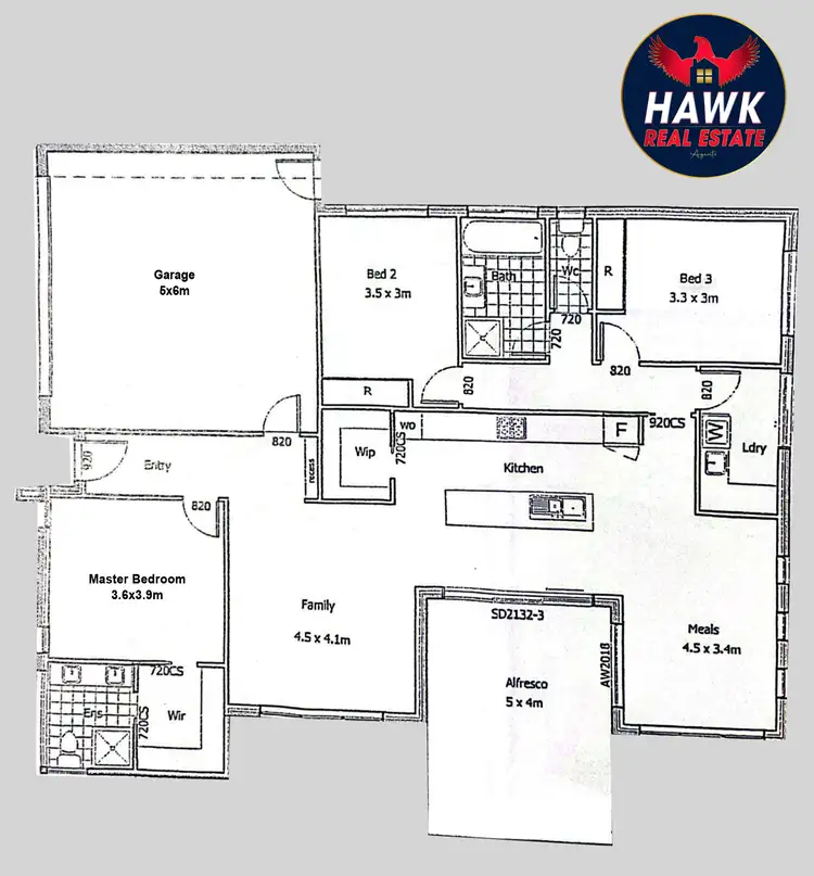 Floorplan of Homely house listing, 5 Daniel Street, Googong NSW 2620