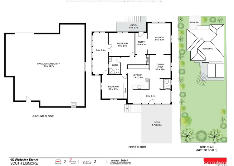 Floorplan of Homely house listing, 15 Webster Street, South Lismore NSW 2480