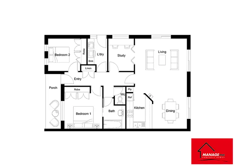 Floorplan of Homely house listing, 28 Bamir Square, Ngunnawal ACT 2913